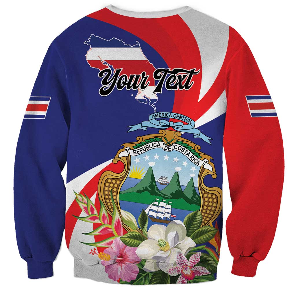 Personalized Costa Rica Pura Vida Tropical Sweatshirt - Wonder Print Shop