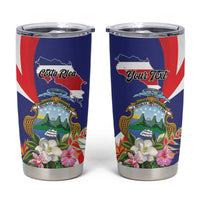 Personalized Costa Rica Pura Vida Tropical Tumbler Cup - Wonder Print Shop