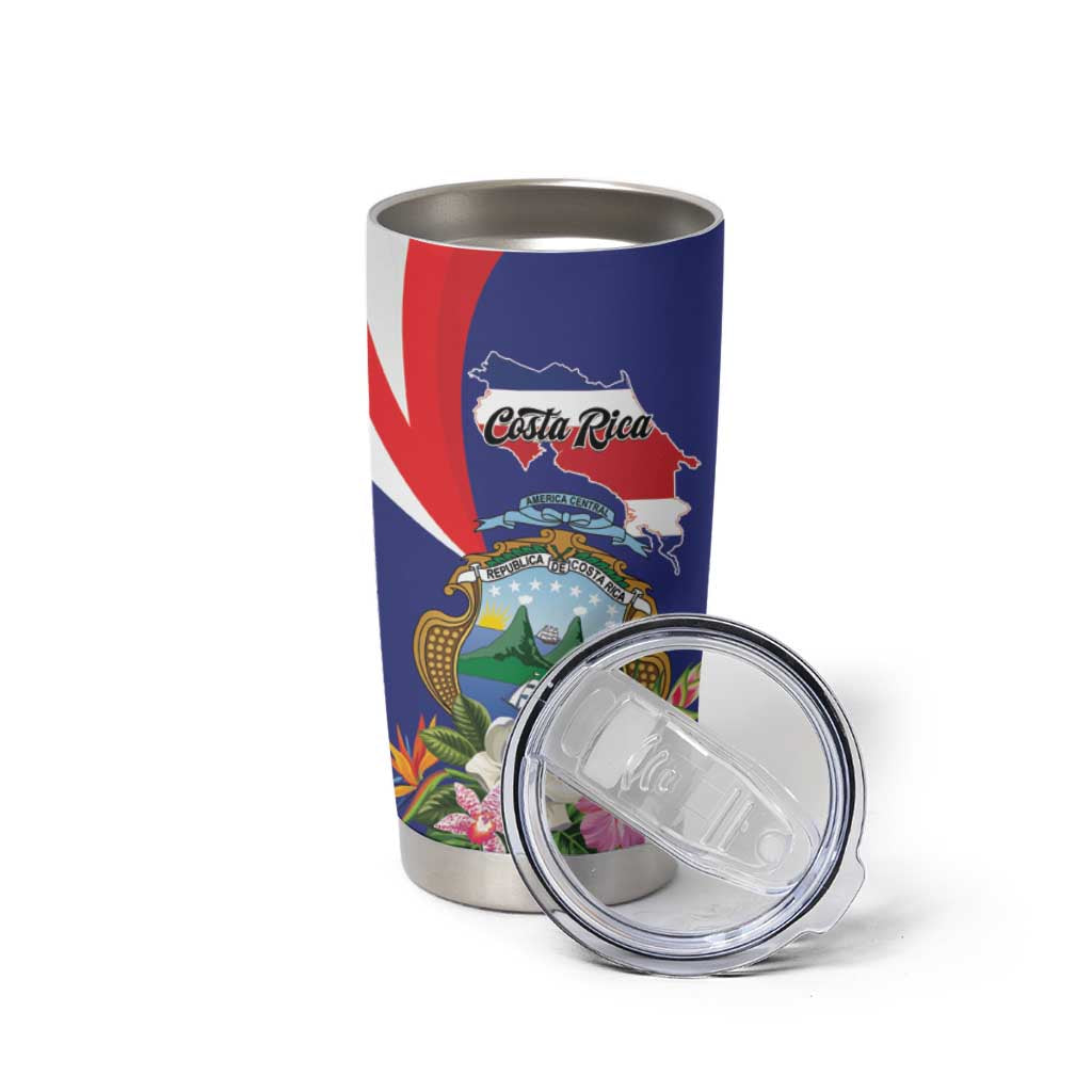 Personalized Costa Rica Pura Vida Tropical Tumbler Cup - Wonder Print Shop