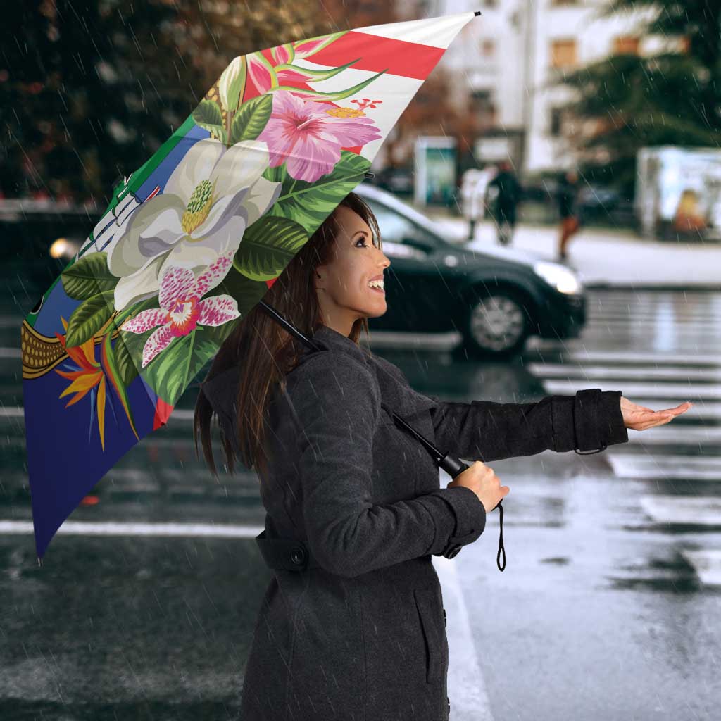 Costa Rica Pura Vida Tropical Umbrella - Wonder Print Shop