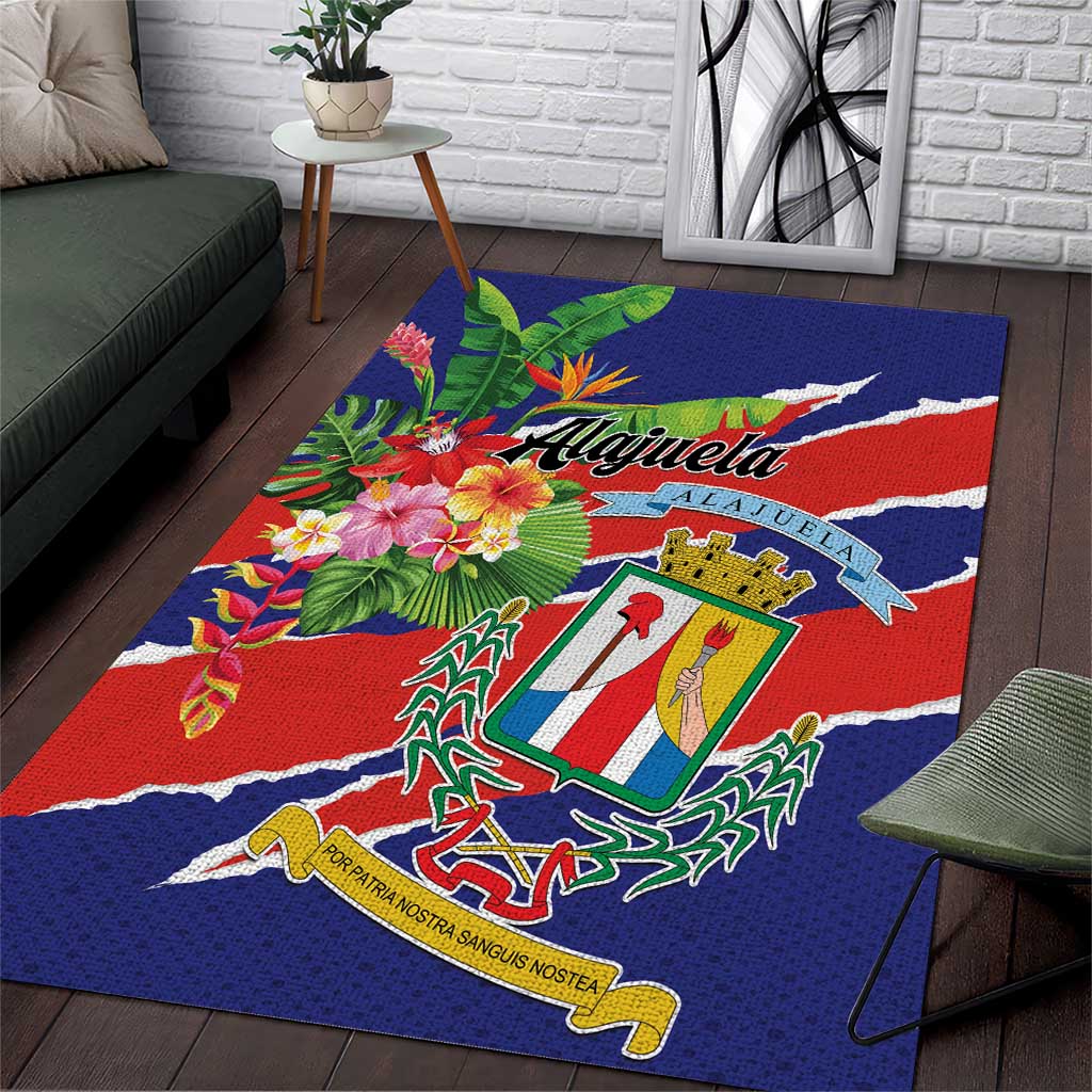 Costa Rica Alajuela Province Area Rug - Wonder Print Shop