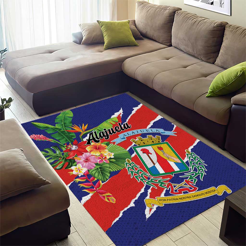 Costa Rica Alajuela Province Area Rug - Wonder Print Shop