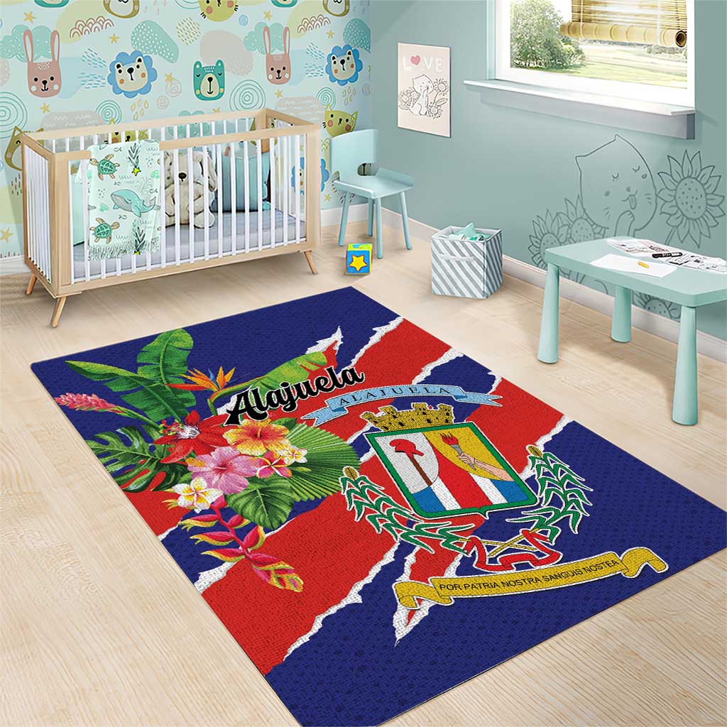 Costa Rica Alajuela Province Area Rug - Wonder Print Shop