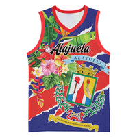 Personalized Costa Rica Alajuela Province Basketball Jersey - Wonder Print Shop