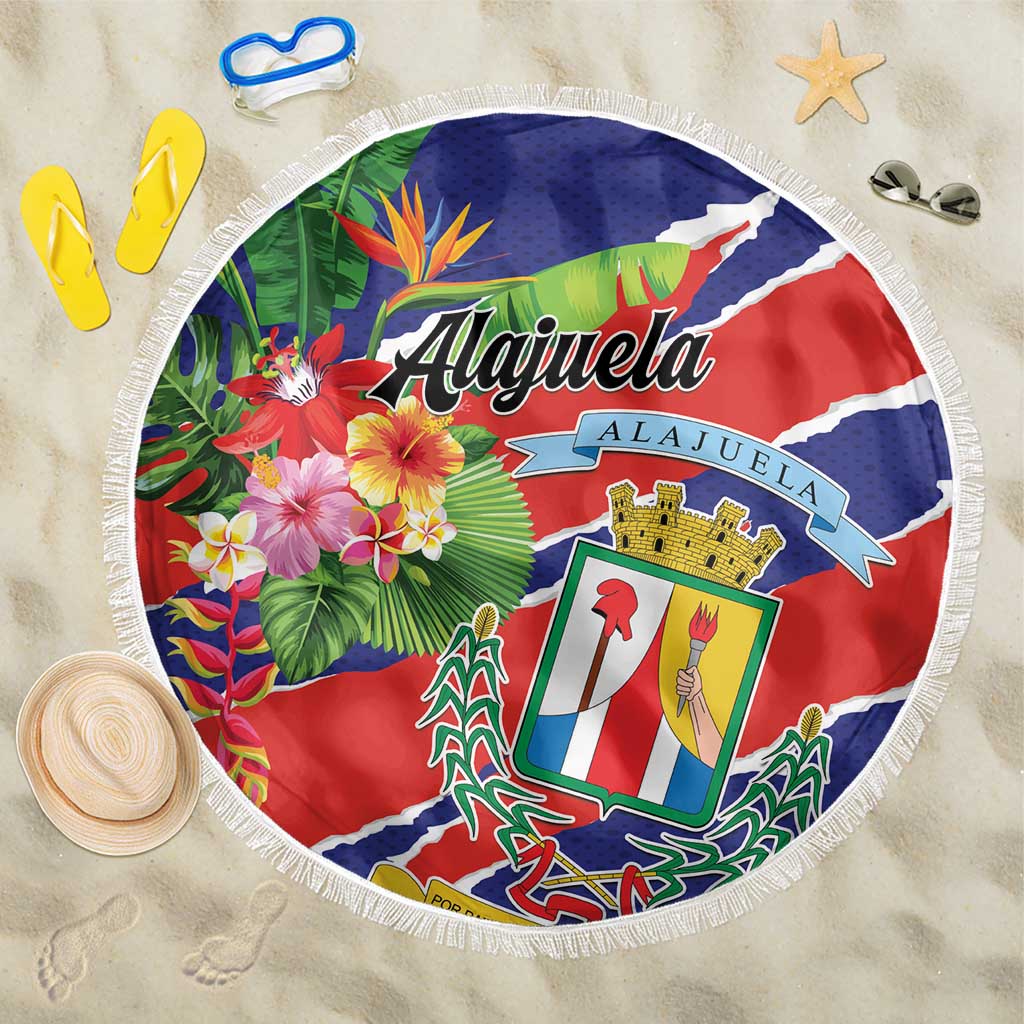 Costa Rica Alajuela Province Beach Blanket - Wonder Print Shop
