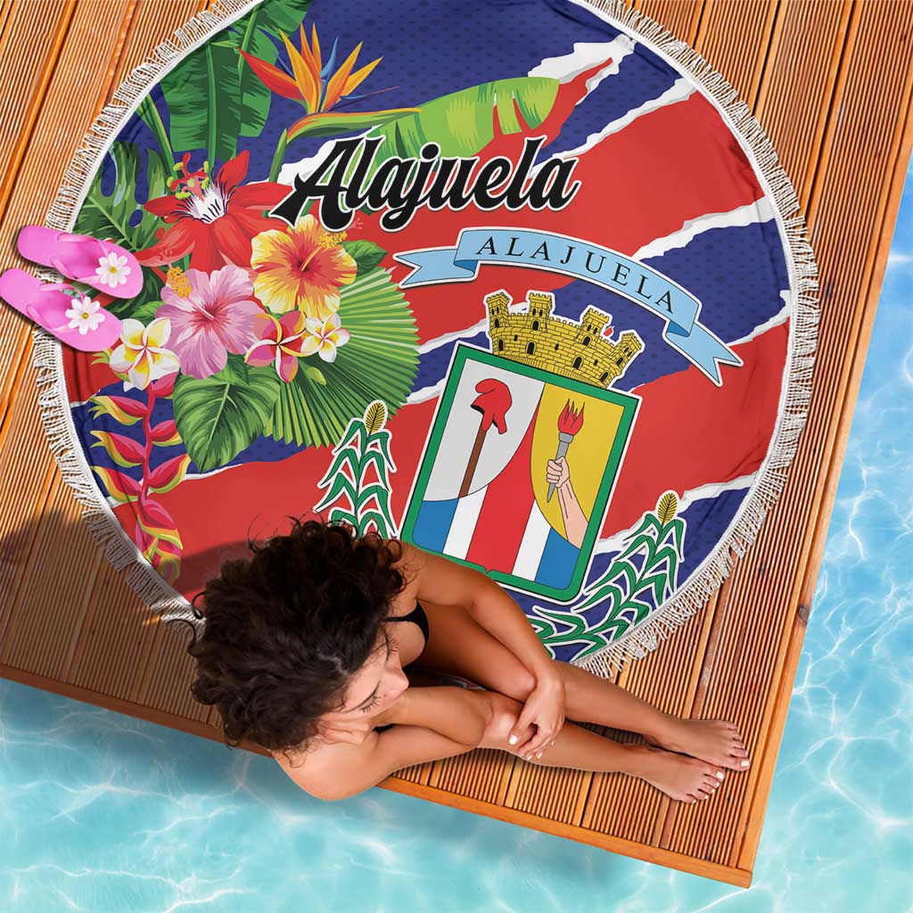 Costa Rica Alajuela Province Beach Blanket - Wonder Print Shop