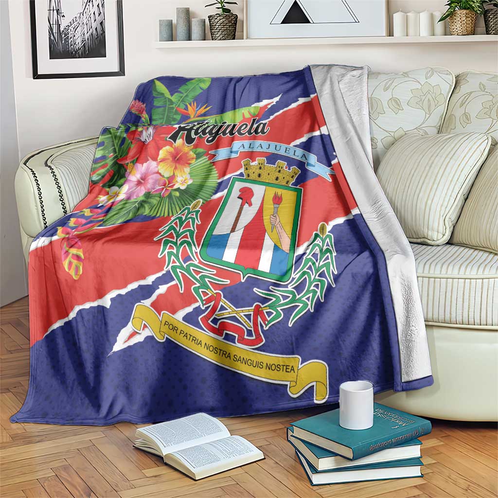 Costa Rica Alajuela Province Blanket - Wonder Print Shop