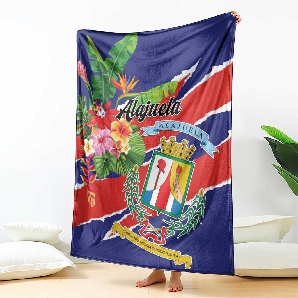 Costa Rica Alajuela Province Blanket - Wonder Print Shop
