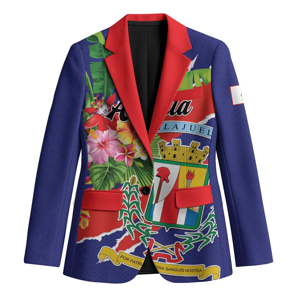 Personalized Costa Rica Alajuela Province Blazer - Wonder Print Shop