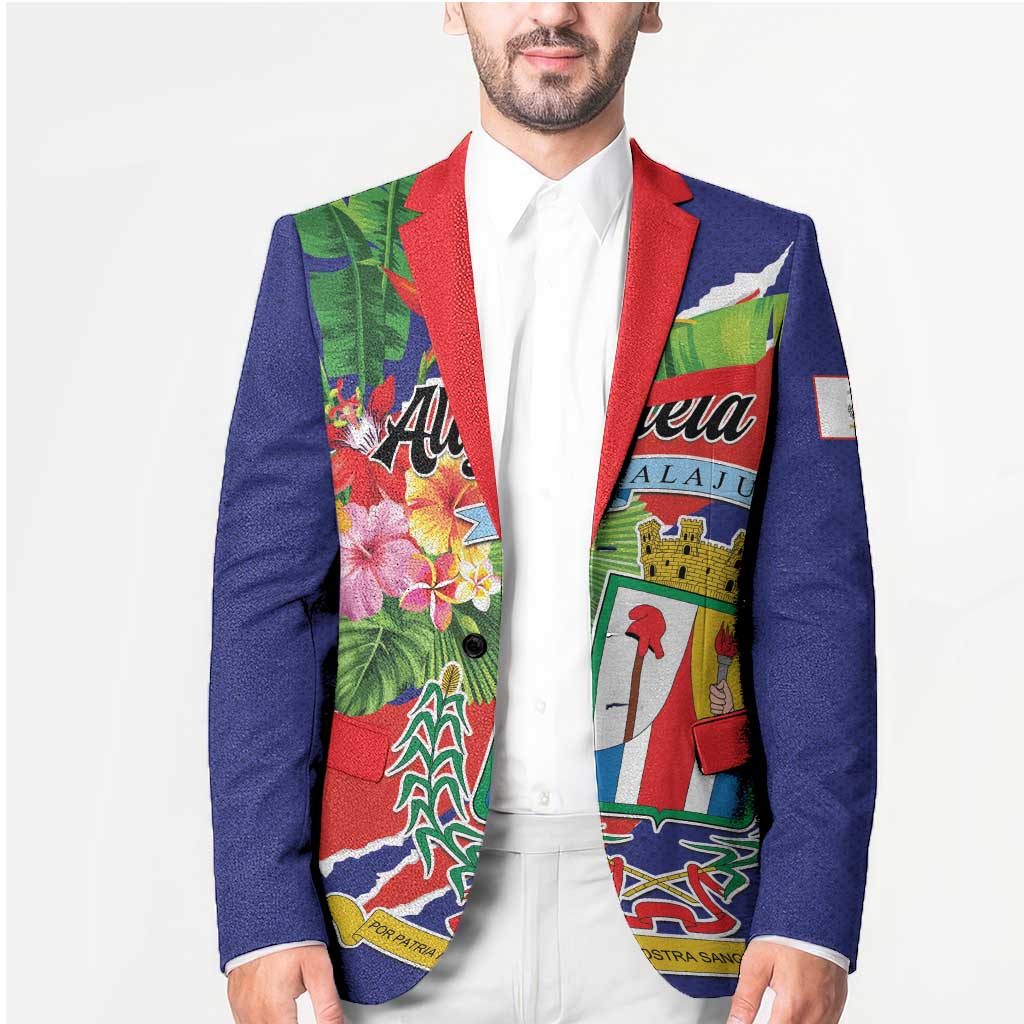 Personalized Costa Rica Alajuela Province Blazer - Wonder Print Shop