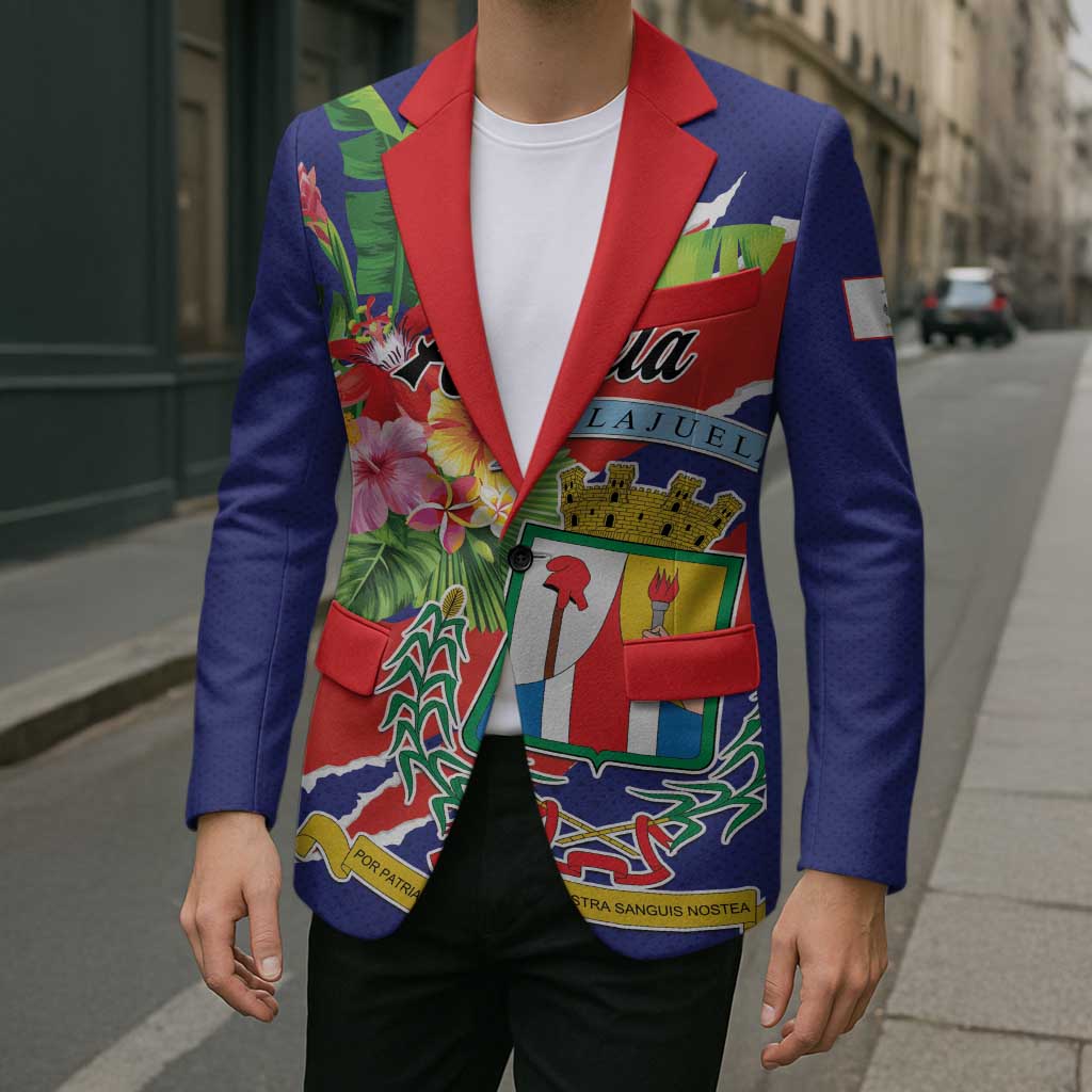 Personalized Costa Rica Alajuela Province Blazer - Wonder Print Shop