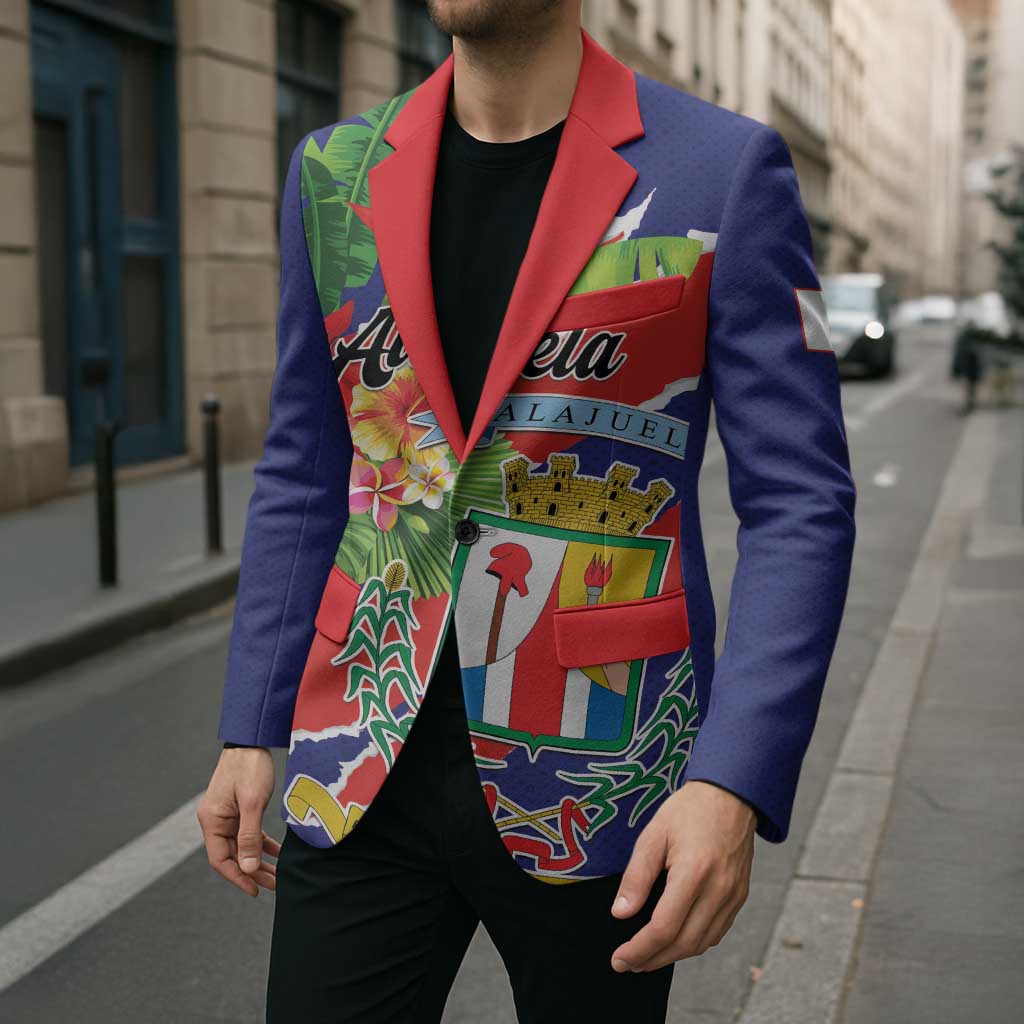 Personalized Costa Rica Alajuela Province Blazer - Wonder Print Shop