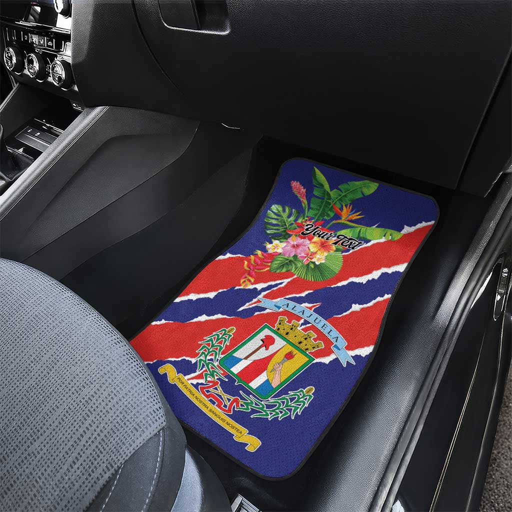 Costa Rica Alajuela Province Car Mats - Wonder Print Shop