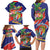 Personalized Costa Rica Alajuela Province Family Matching Long Sleeve Bodycon Dress and Hawaiian Shirt - Wonder Print Shop
