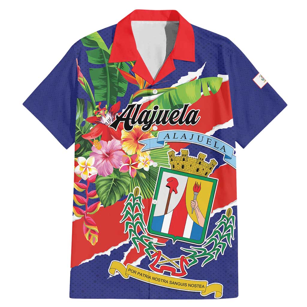 Personalized Costa Rica Alajuela Province Family Matching Mermaid Dress and Hawaiian Shirt - Wonder Print Shop