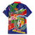 Personalized Costa Rica Alajuela Province Family Matching Mermaid Dress and Hawaiian Shirt - Wonder Print Shop