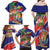 Personalized Costa Rica Alajuela Province Family Matching Off Shoulder Maxi Dress and Hawaiian Shirt - Wonder Print Shop