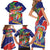 Personalized Costa Rica Alajuela Province Family Matching Short Sleeve Bodycon Dress and Hawaiian Shirt - Wonder Print Shop