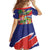 Personalized Costa Rica Alajuela Province Family Matching Summer Maxi Dress and Hawaiian Shirt - Wonder Print Shop
