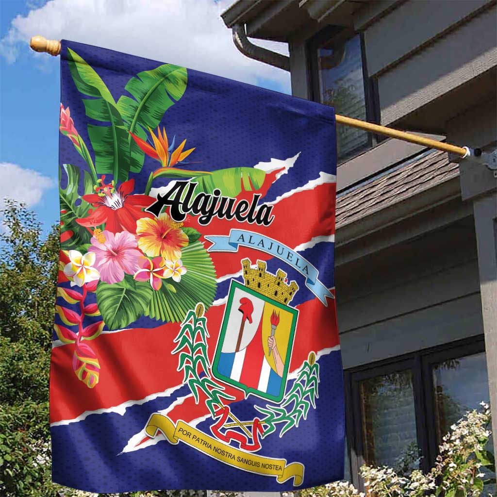 Costa Rica Alajuela Province Garden Flag - Wonder Print Shop