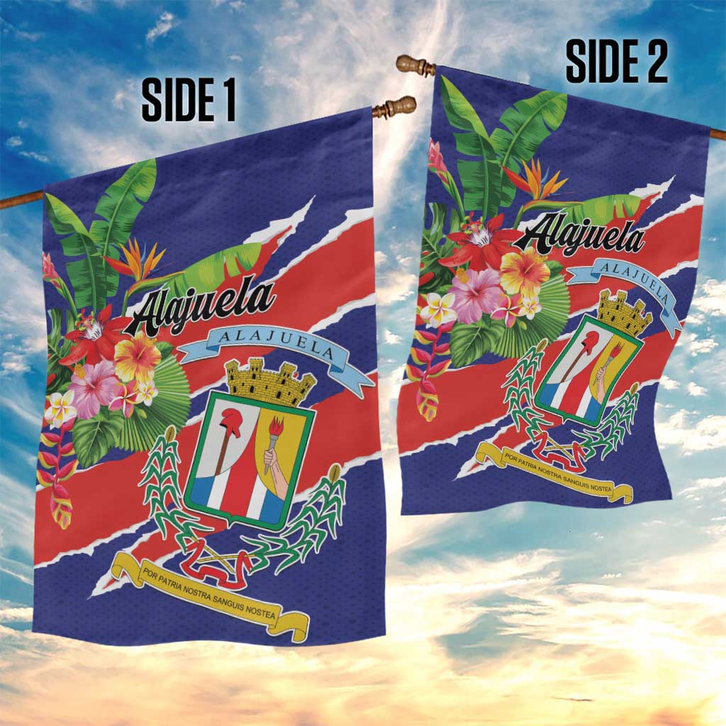 Costa Rica Alajuela Province Garden Flag - Wonder Print Shop