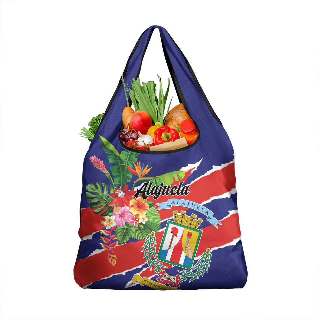 Costa Rica Alajuela Province Grocery Bag - Wonder Print Shop