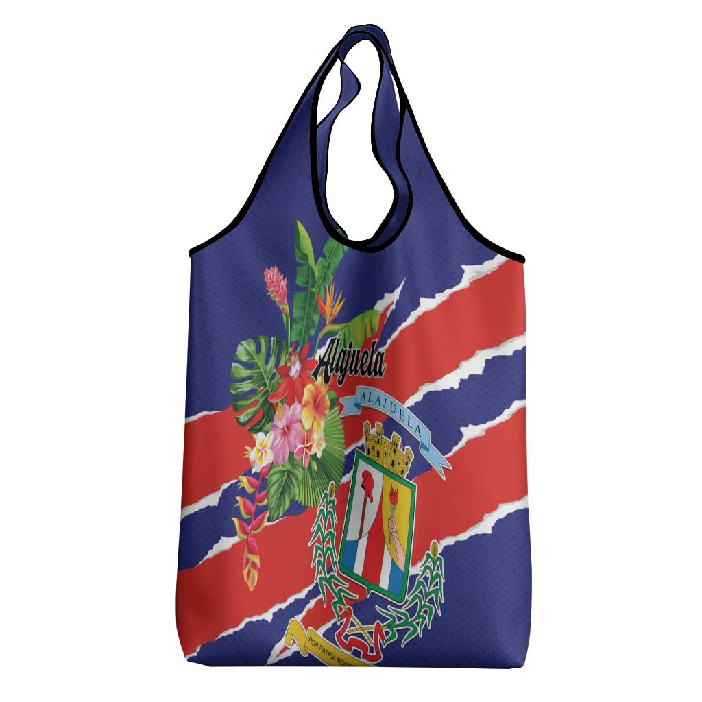Costa Rica Alajuela Province Grocery Bag - Wonder Print Shop