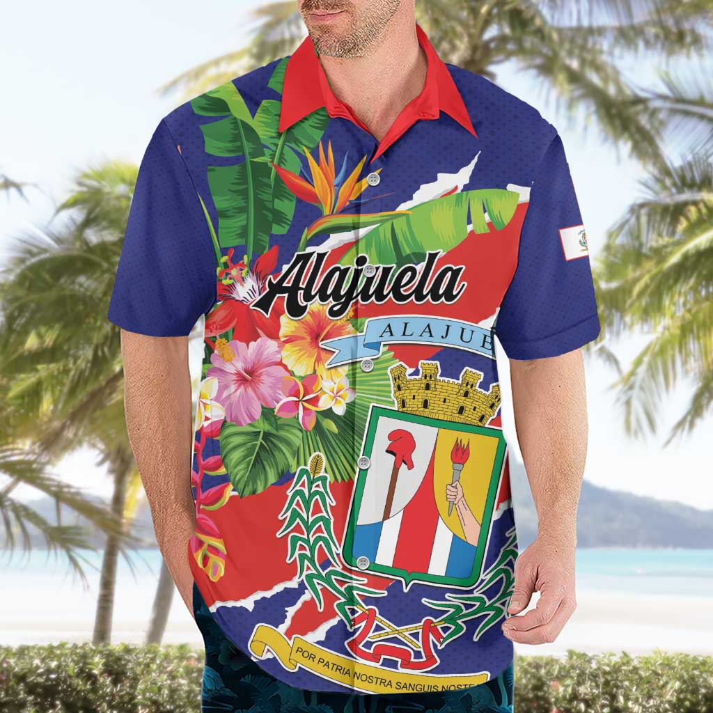 Personalized Costa Rica Alajuela Province Hawaiian Shirt - Wonder Print Shop