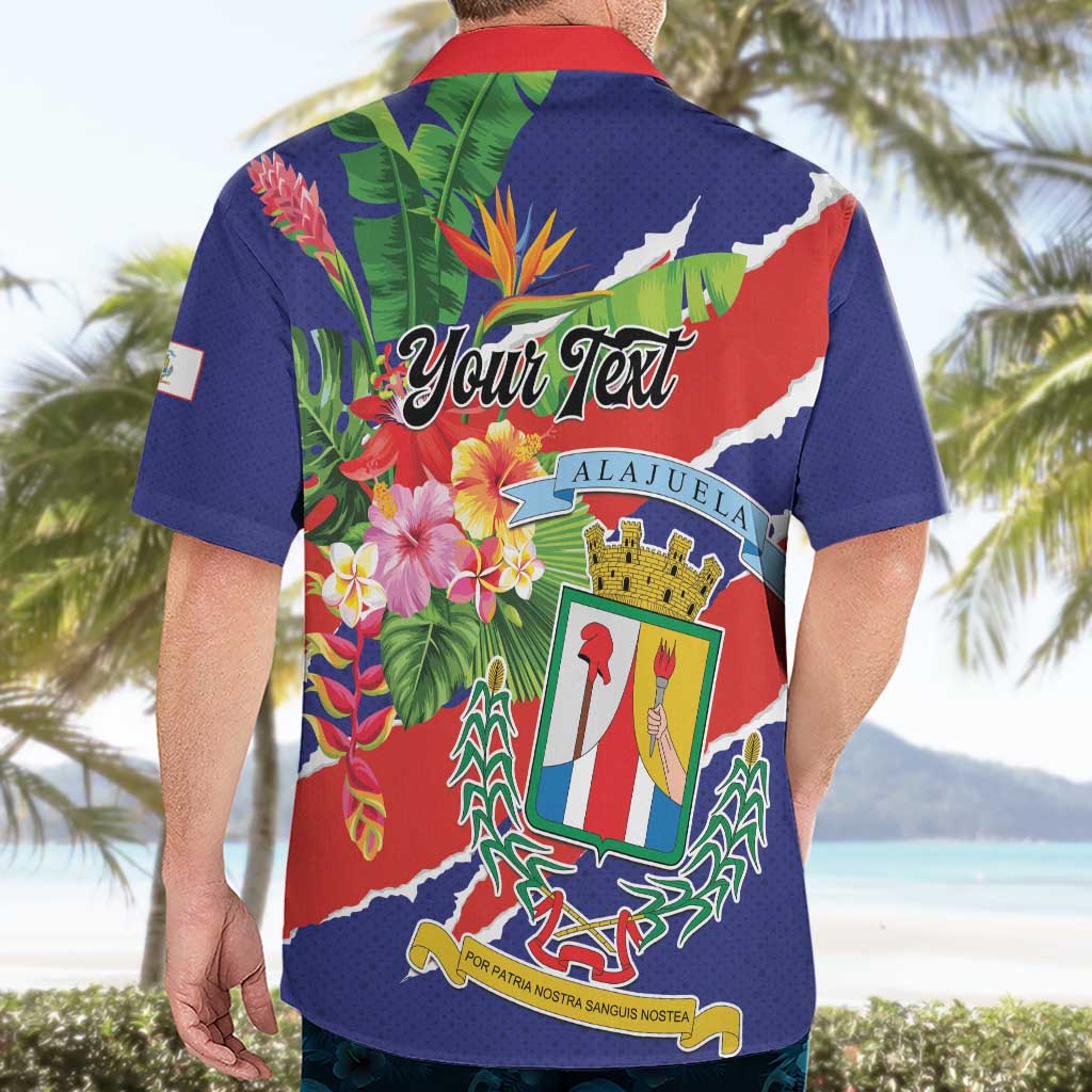 Personalized Costa Rica Alajuela Province Hawaiian Shirt - Wonder Print Shop