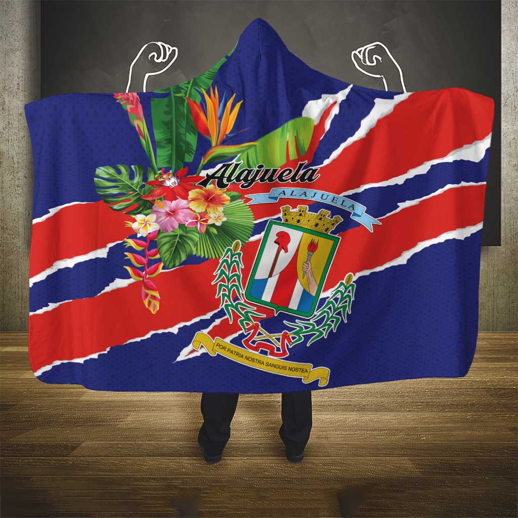 Costa Rica Alajuela Province Hooded Blanket - Wonder Print Shop