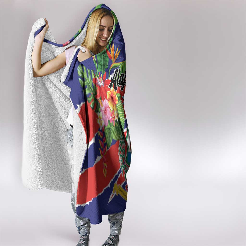 Costa Rica Alajuela Province Hooded Blanket - Wonder Print Shop