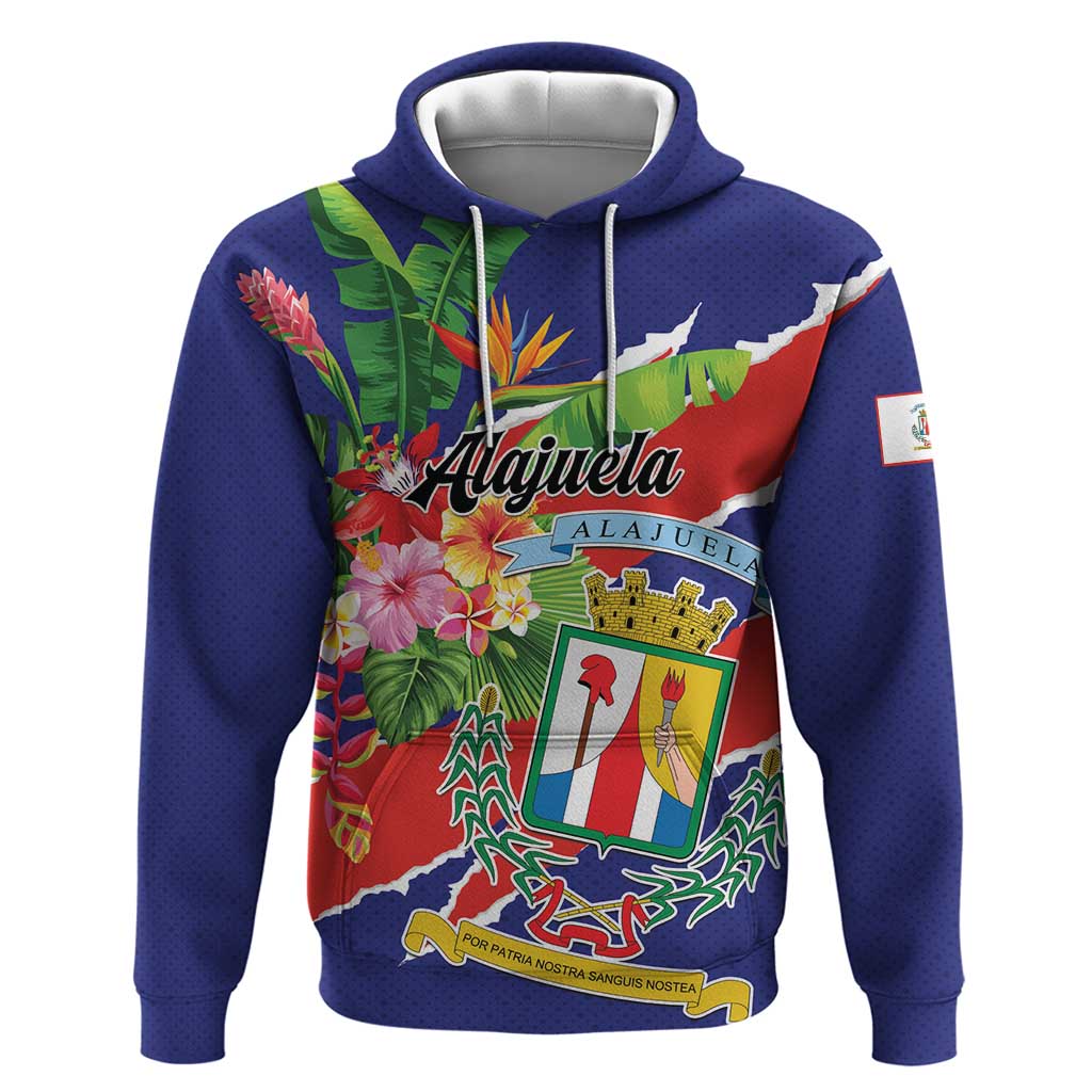 Personalized Costa Rica Alajuela Province Hoodie - Wonder Print Shop