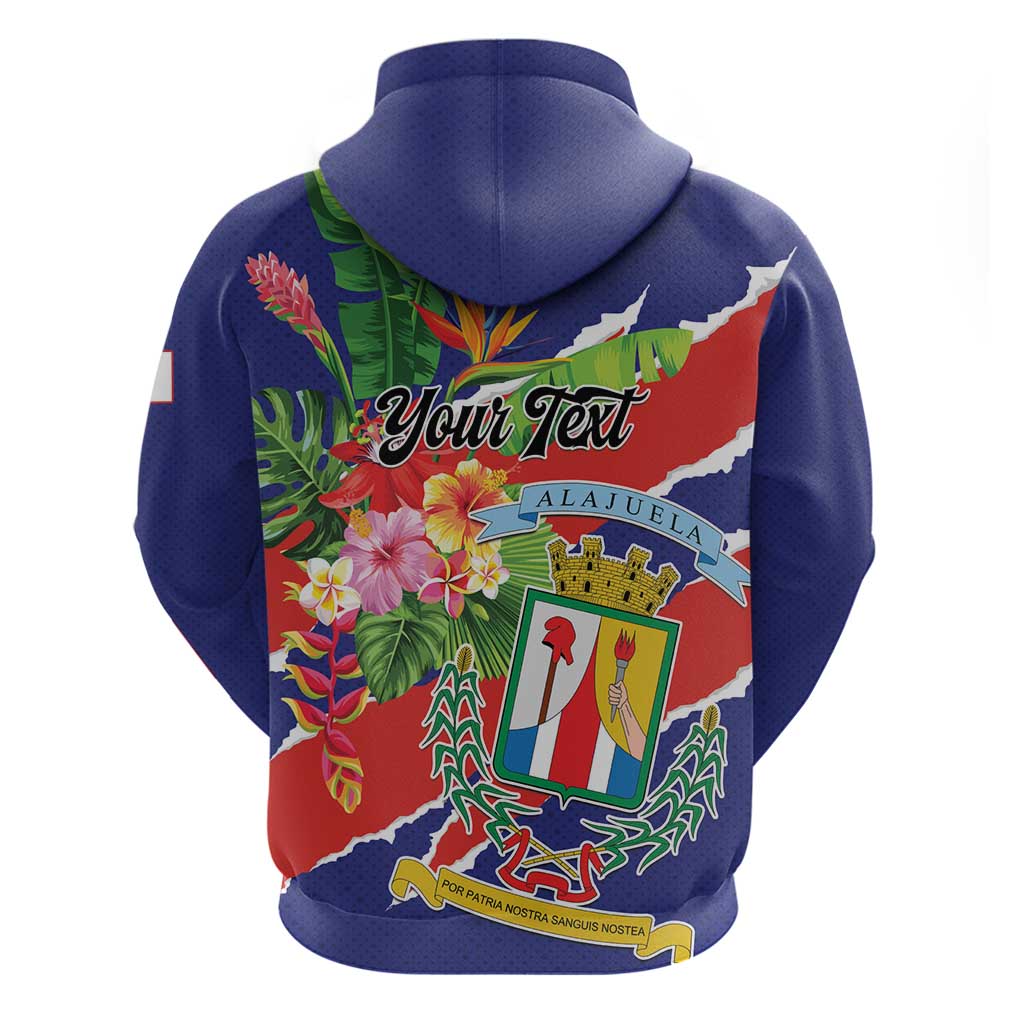 Personalized Costa Rica Alajuela Province Hoodie - Wonder Print Shop