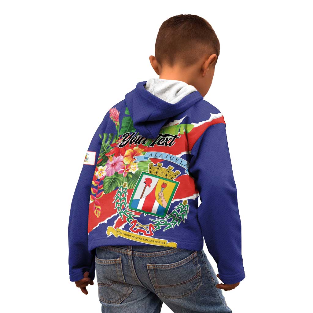 Personalized Costa Rica Alajuela Province Kid Hoodie - Wonder Print Shop