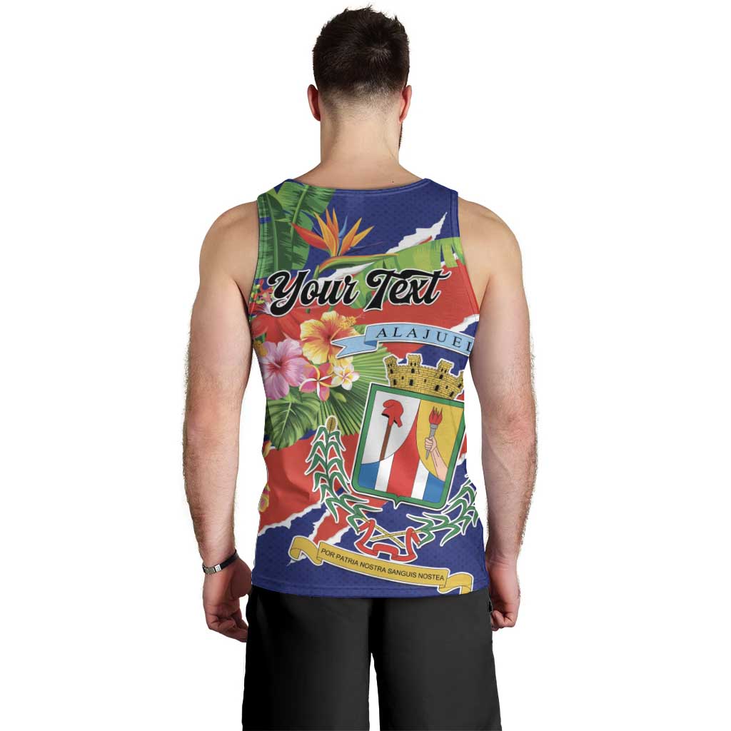 Personalized Costa Rica Alajuela Province Men Tank Top - Wonder Print Shop
