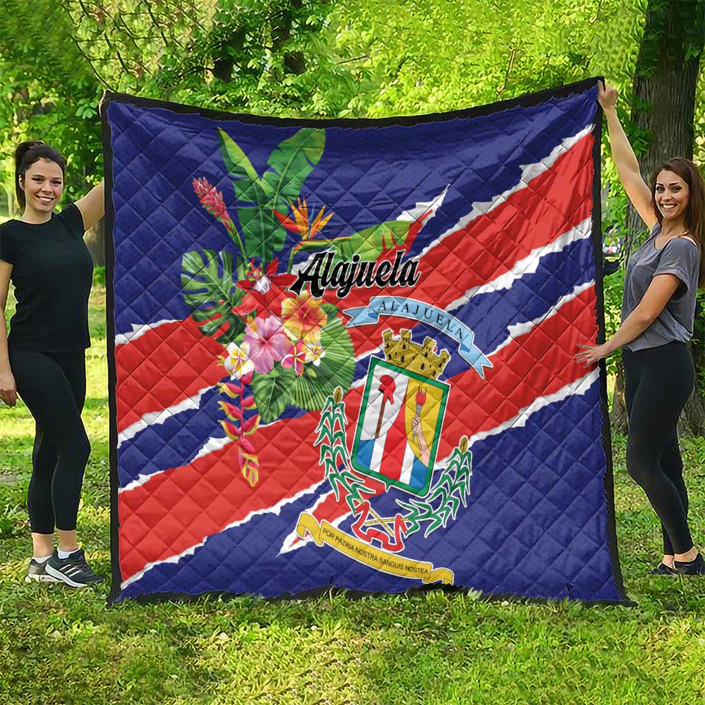 Costa Rica Alajuela Province Quilt - Wonder Print Shop