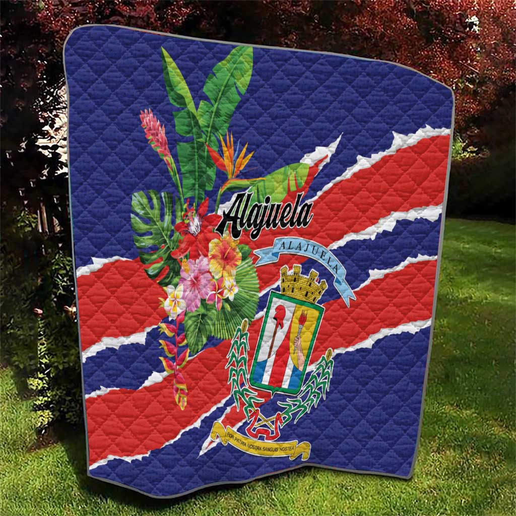 Costa Rica Alajuela Province Quilt - Wonder Print Shop