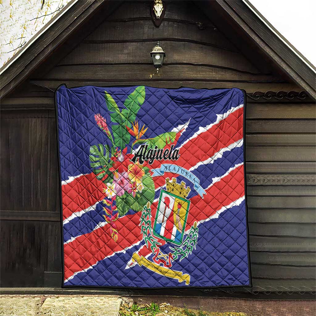Costa Rica Alajuela Province Quilt - Wonder Print Shop