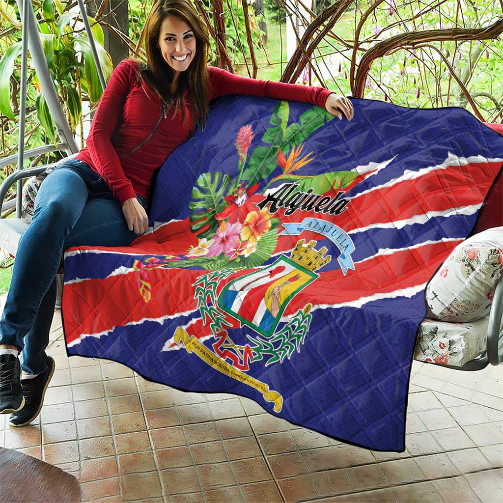 Costa Rica Alajuela Province Quilt - Wonder Print Shop