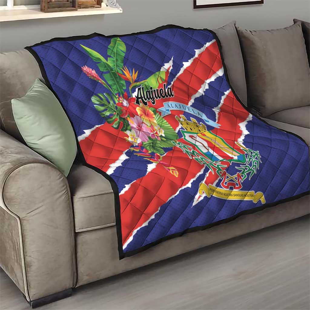 Costa Rica Alajuela Province Quilt - Wonder Print Shop