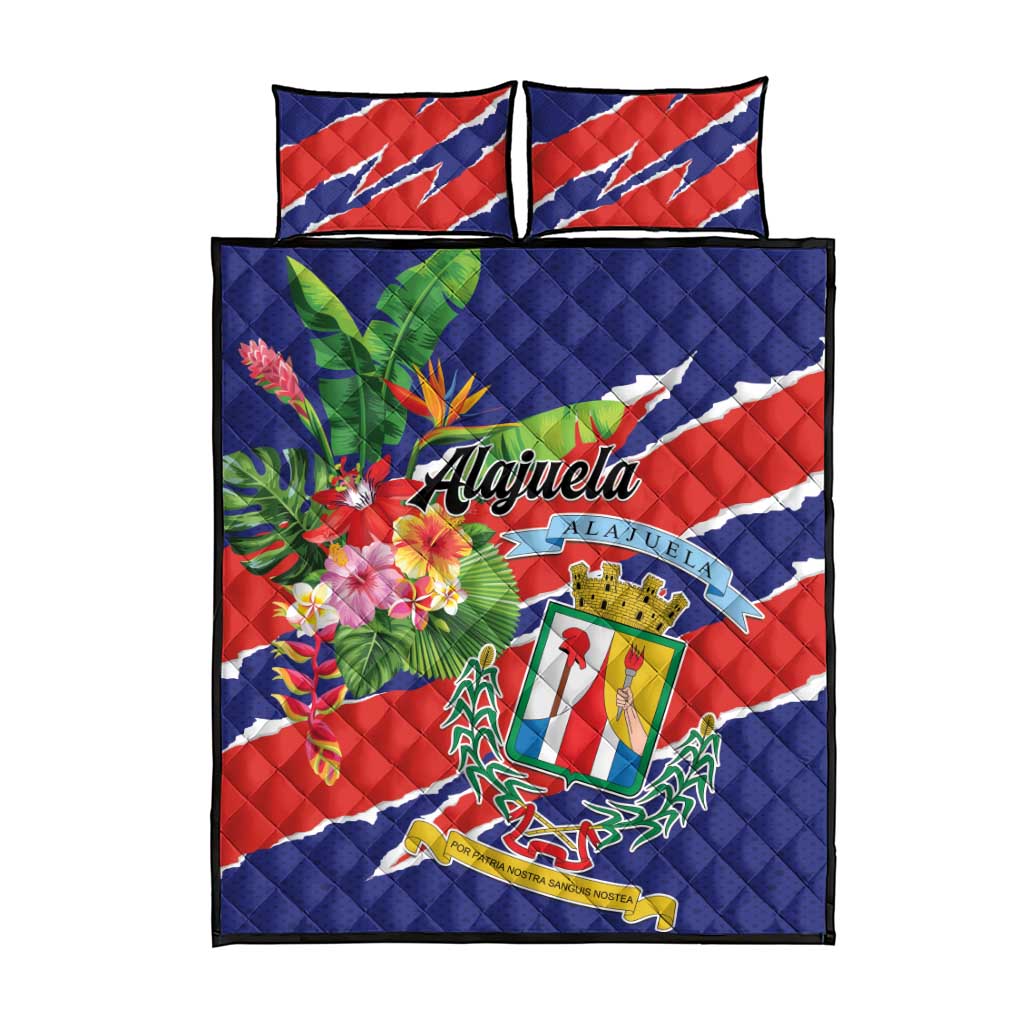 Costa Rica Alajuela Province Quilt Bed Set - Wonder Print Shop