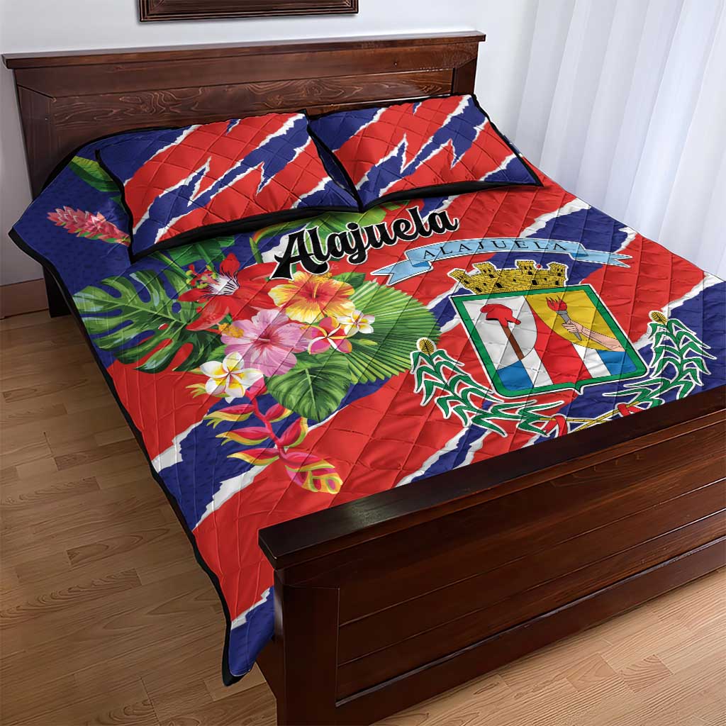 Costa Rica Alajuela Province Quilt Bed Set - Wonder Print Shop