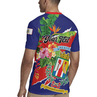 Personalized Costa Rica Alajuela Province Rugby Jersey - Wonder Print Shop