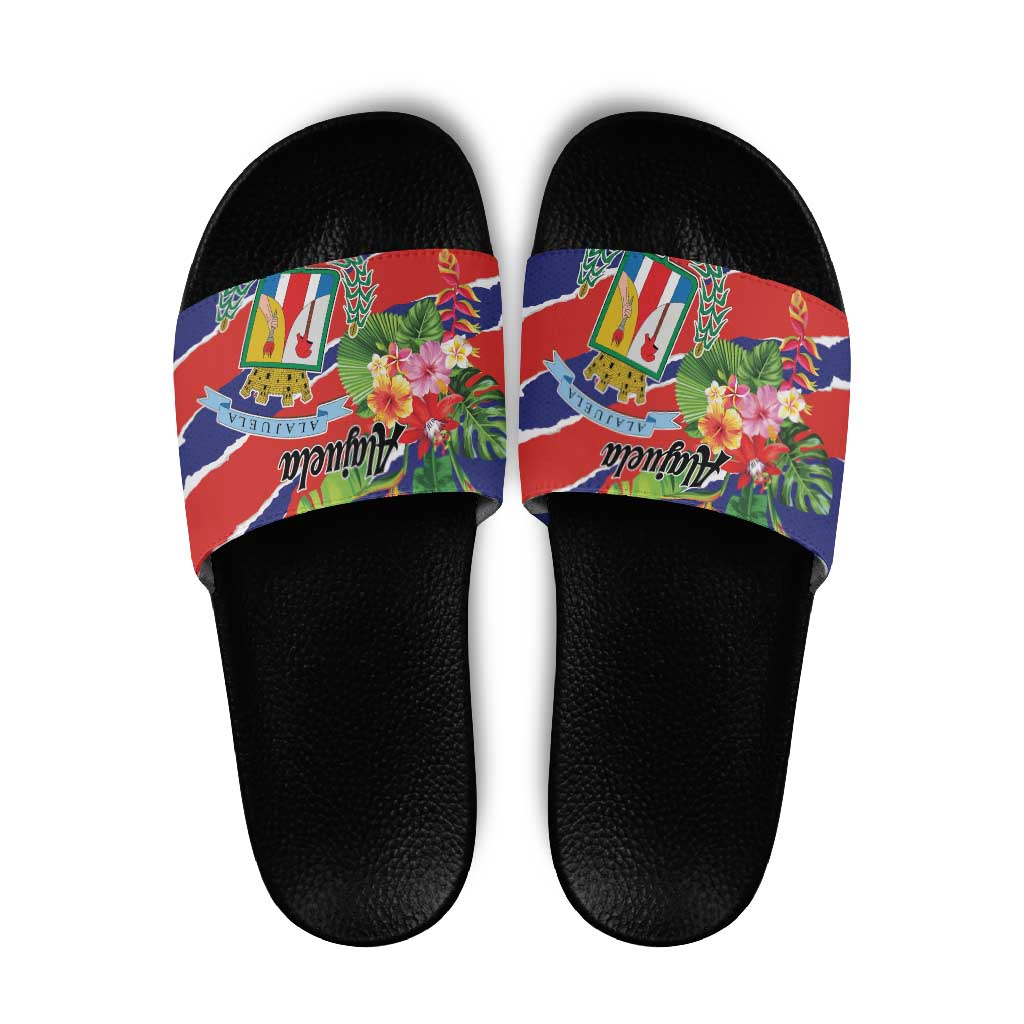 Costa Rica Alajuela Province Slide Sandals - Wonder Print Shop