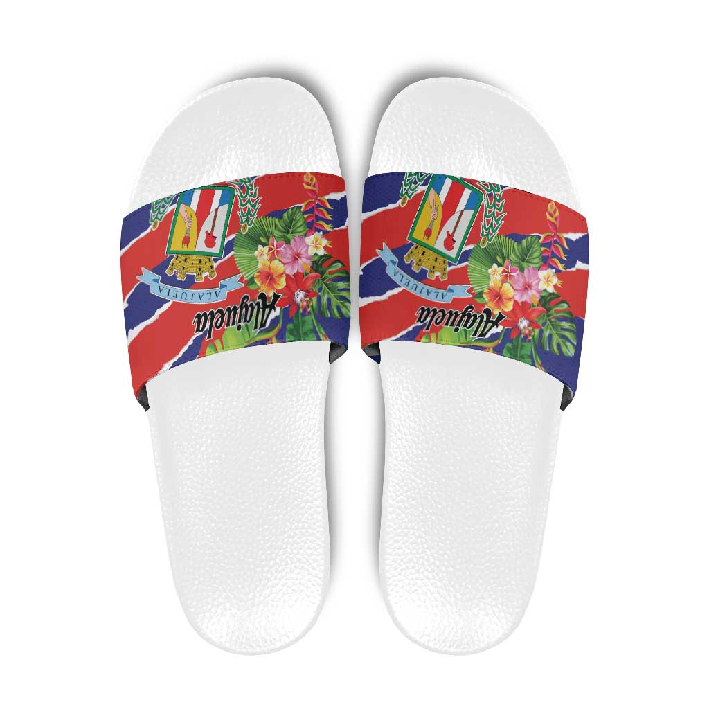 Costa Rica Alajuela Province Slide Sandals - Wonder Print Shop