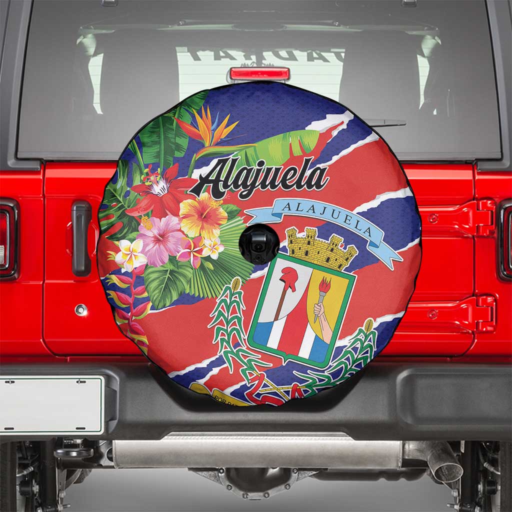 Costa Rica Alajuela Province Spare Tire Cover - Wonder Print Shop