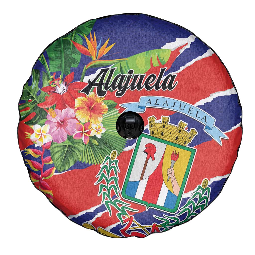 Costa Rica Alajuela Province Spare Tire Cover - Wonder Print Shop