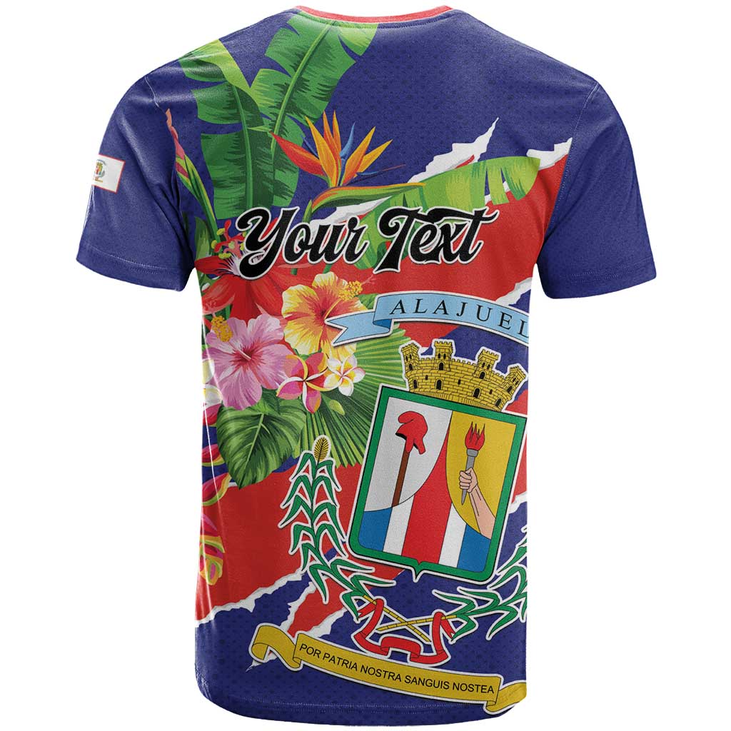 Personalized Costa Rica Alajuela Province T Shirt - Wonder Print Shop