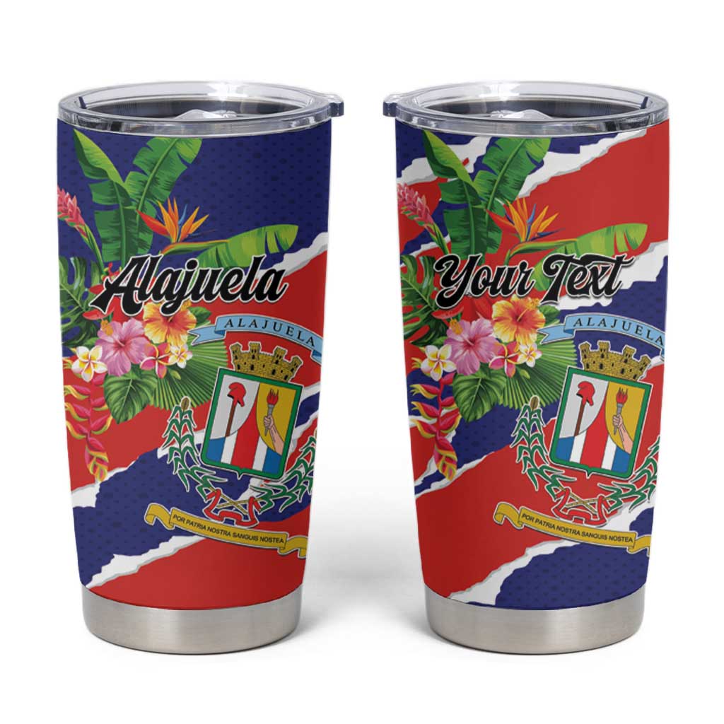 Personalized Costa Rica Alajuela Province Tumbler Cup - Wonder Print Shop