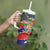 Personalized Costa Rica Alajuela Province Tumbler With Handle - Wonder Print Shop